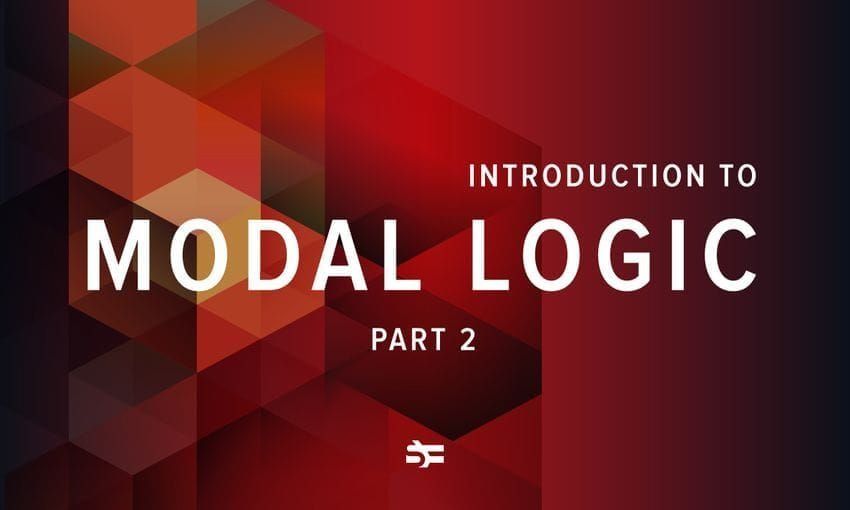 Rapid introduction to modal logic, part 2