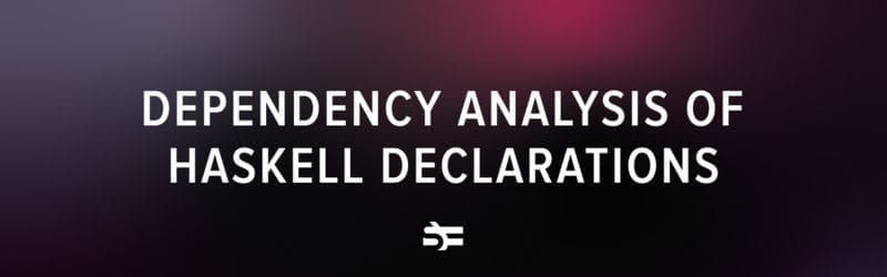 haskell dependency analysis image