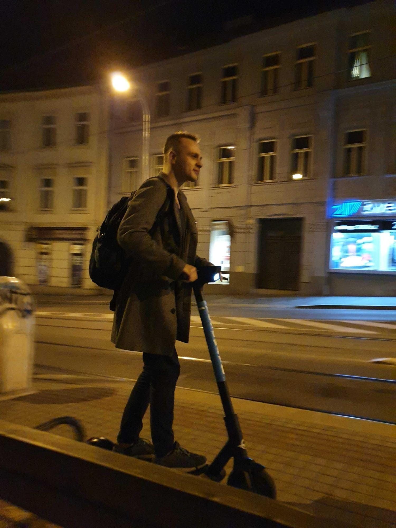 CTO on an electric scooter