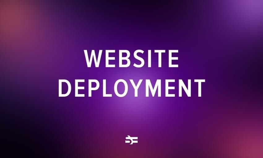 Website deployment