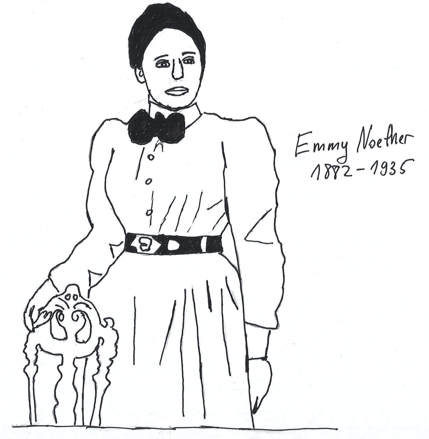 Amalie Emmy Noether, German mathematician