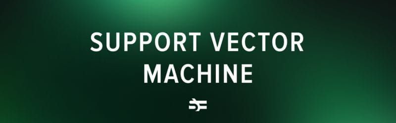 Support vector machine algorithm