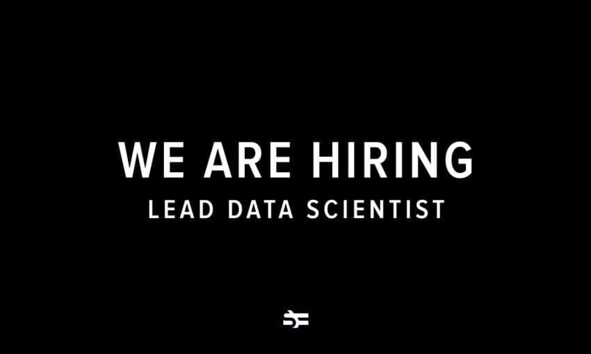 We Are Hiring a Lead Data Scientist