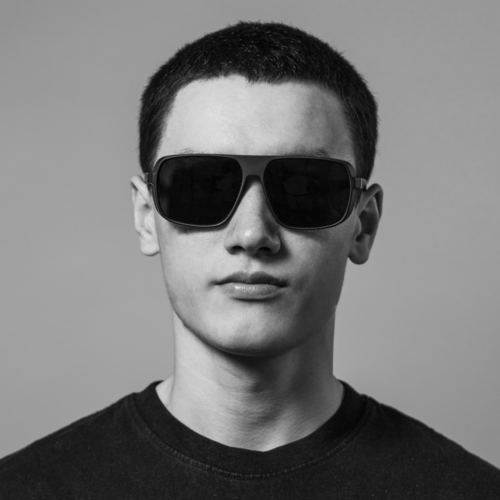 Aleksandr Pak with glasses