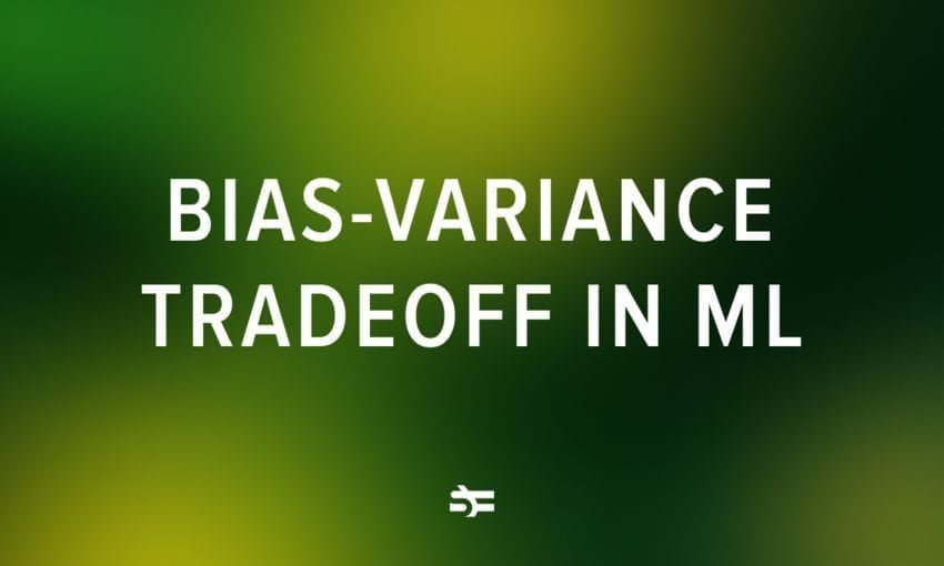 variance bias tradeoff in ML