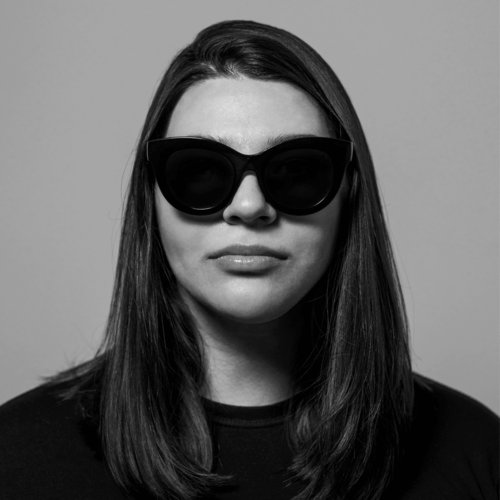Daria Smirnova with glasses