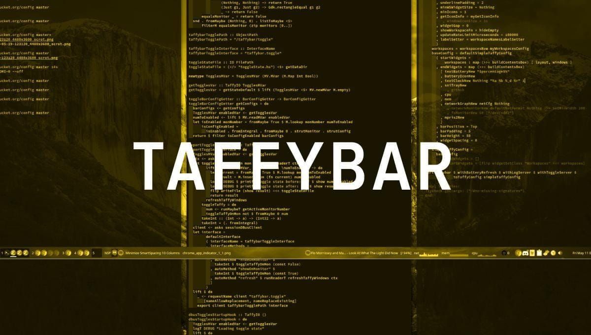 Taffybar