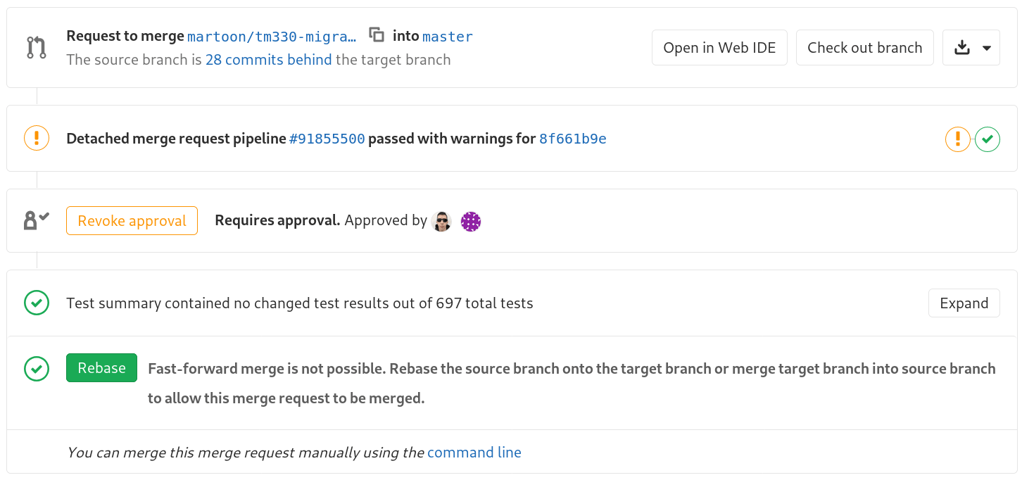 Example in GitLab
